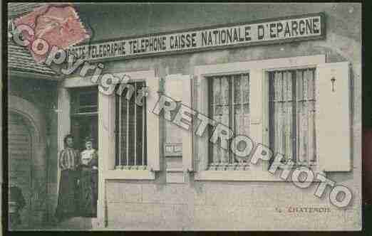 Ville de CHATENOISLESFORGES Carte postale ancienne